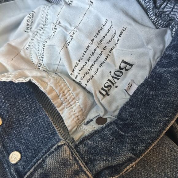 Boyish Mikey Jeans Distressed Wide Leg size 27 - Picture 9 of 12